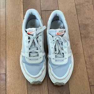 Nike Light Gray and Orange Athletic Shoes